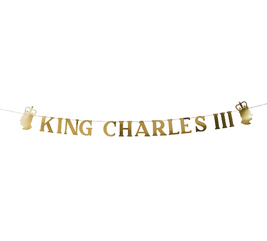 King Charles III Banner