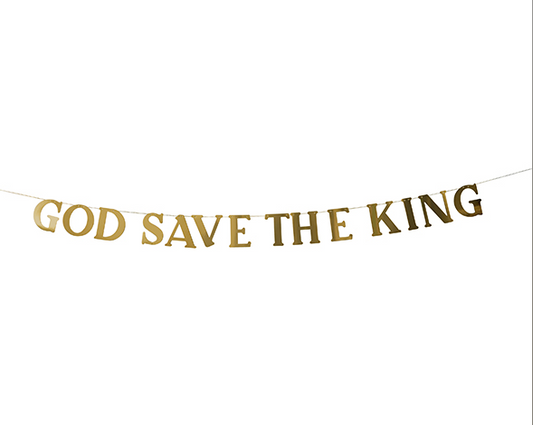 God Save The King Banner
