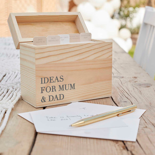 Ideas for Mum & Dad