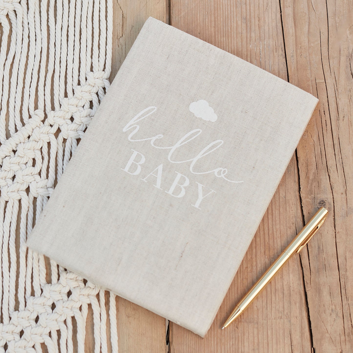 Hello Baby Guest Book / Memory Book / Journal